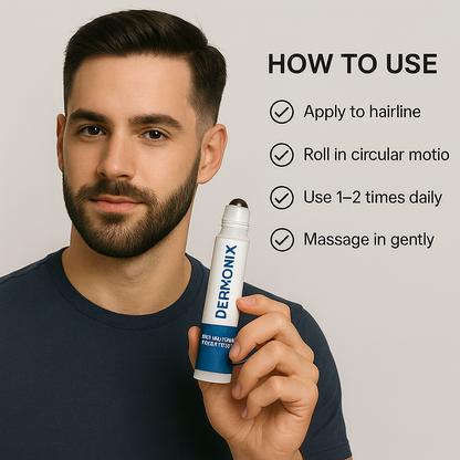 Nourishing Hair Growth Roller Serum